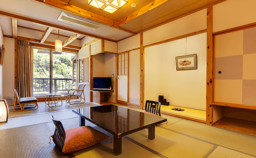 遠方のご家族も安心の宿泊施設。多彩な客室タイプをご用意【不死王閣】
