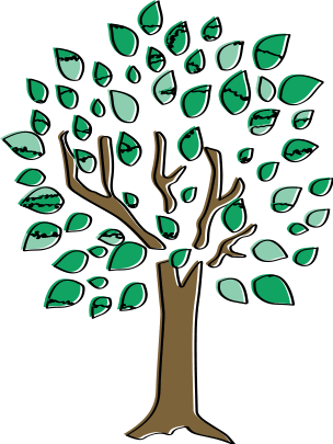 朝食ビュッフェの豊富なメニューを表現した装飾イラスト