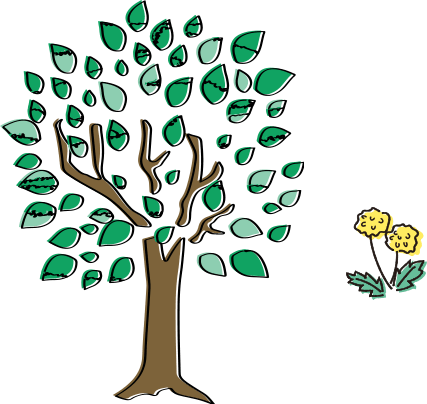 四季折々の食材を使用した京風会席料理のイラスト