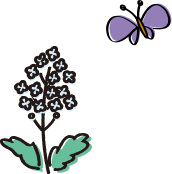 民芸調の温かみのある食事処をイメージしたイラスト