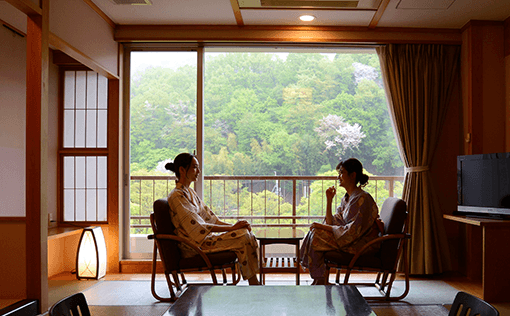 温泉旅館の日帰りプラン。気軽に温泉と食事を楽しむ【不死王閣】