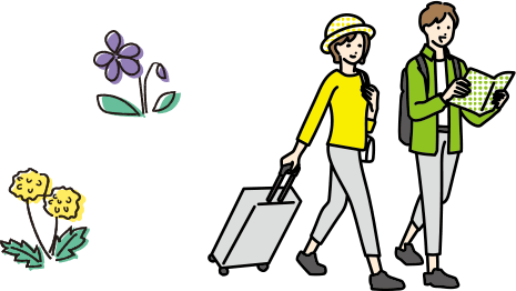 桜の季節の露天風呂。春の風情と共に楽しむ天然温泉