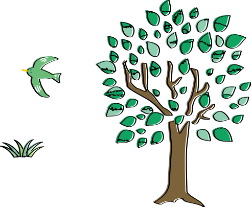 心のこもったおもてなしを表現する装飾イラスト