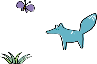 ペット同伴可能な客室設備を表現したイラスト