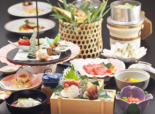 料理長おまかせの絶品料理プラン。旬の食材で贅沢なひととき【不死王閣】