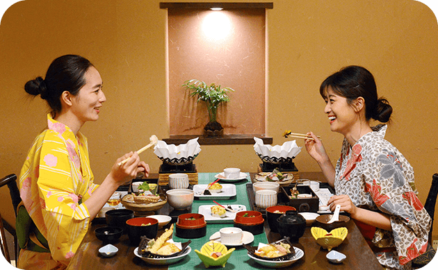 美食美食で会話も弾む宴席コミュニケーション