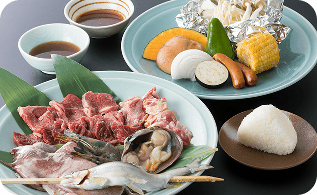 お食事は、ご予算・お好みに合わせて4つのプランをご用意