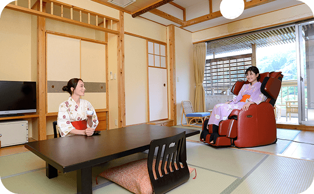 仕事とリラックス時間を気ままに行き来する贅沢なリモートワークをお楽しみいただけます